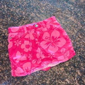 Children’s Place Pink Aloha Skort size6